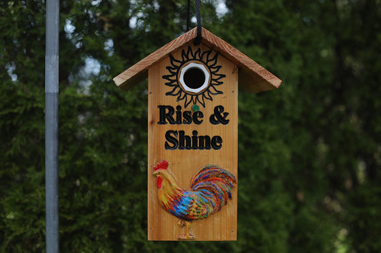 RISE AND SHINE BIRDHOUSE